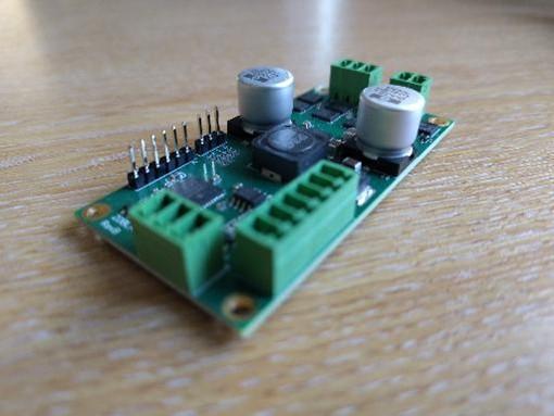 Combined BLDC and Stepper Motor Controller
